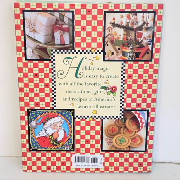 Vintage 2001 Mary Engelbreit Let The Merrymaking Begin Christmas Book Volume 1 - Picture 12 of 13